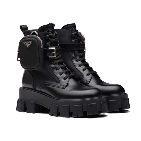 prada boots women|prada high heel boots.